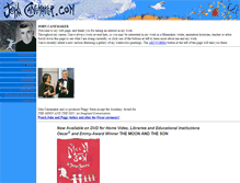 Tablet Screenshot of johncanemaker.com